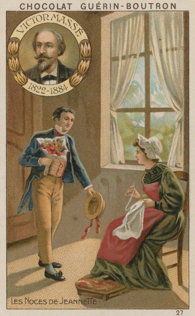 The Wedding of Jeannette by French School