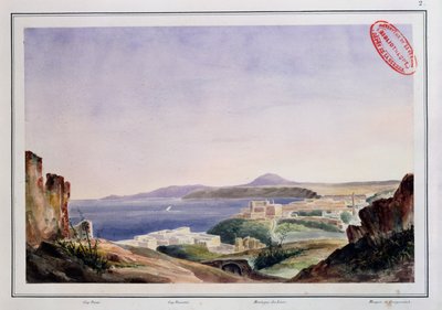 View of Oran from the Old Kasbah, c.1830 by French School