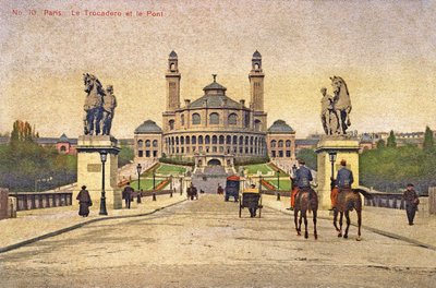 View of the Trocadero and the Pont d