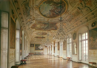 View of the Gallery Known as La Belle Inutile, Designed by Robert de Cotte, c.1700 by French School
