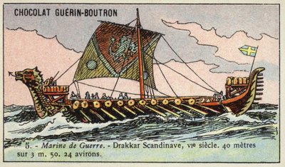 Viking Longship, 6th Century by French School