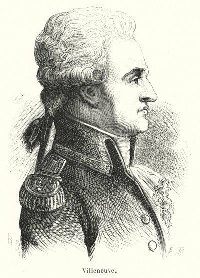 Villeneuve (engraving) by French School