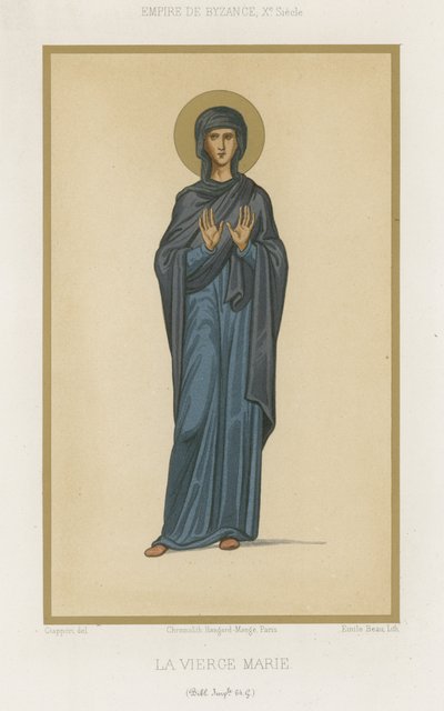 Virgin Mary by French School