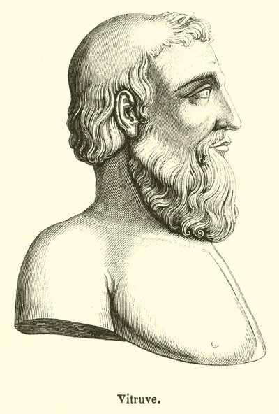 Vitruvian Man (engraving) by French School