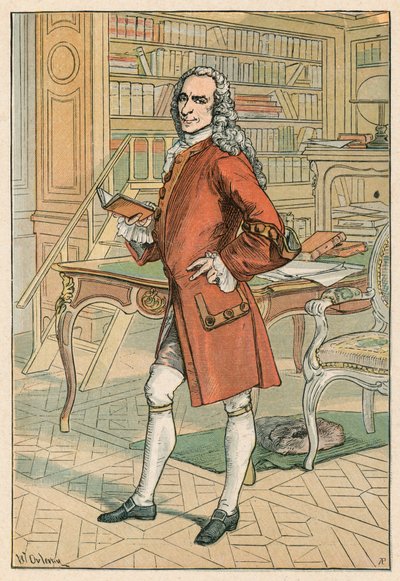 Voltaire by French School