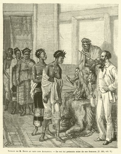 Voyage of Mr. Brun to the Land of the Ashantis by French School