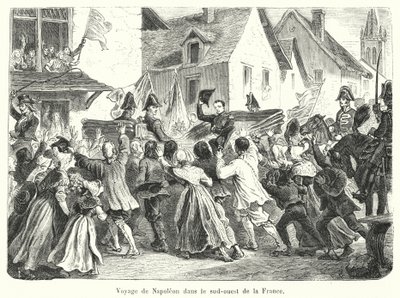 Journey of Napoleon in the Southwest of France by French School