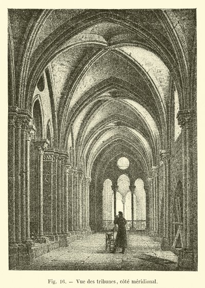 View of the Galleries, Southern Side by French School
