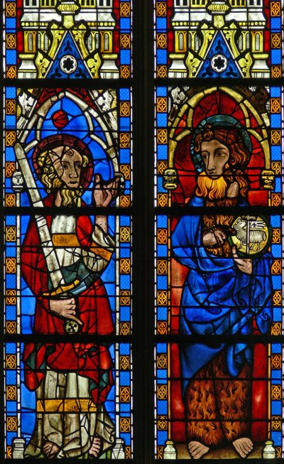 St John the Baptist and St Paul by French School