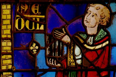 Donor Figure (Window W10) by French School