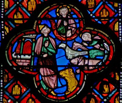 The Vision of the Four Living Creatures by French School