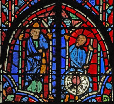 Jeremiah with the Potter by French School