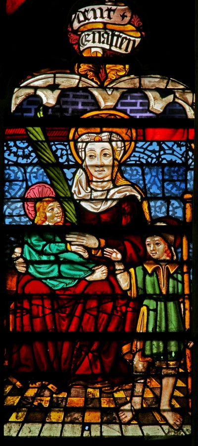 St Anne, Mary and Christ by French School