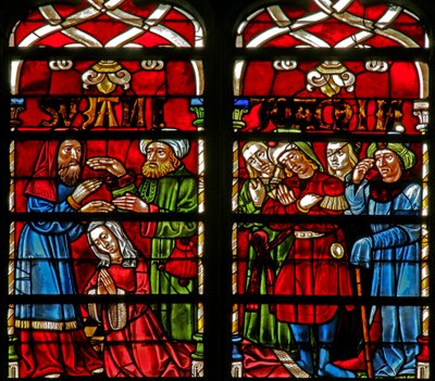 Daniel story: Suzanne is led to her supplication by French School