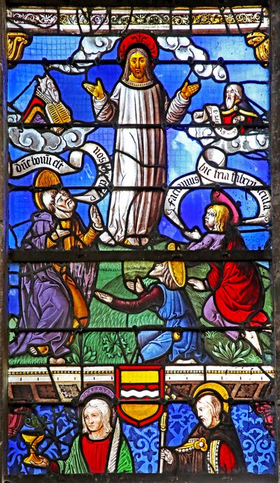 Window depicting the Transfiguration by French School