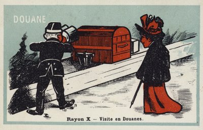 X-rays - a visit to customs by French School