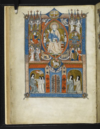 Ideal state of the Sainte Abbaye, from 
