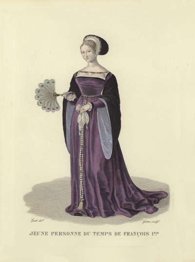 Young lady of the time of King Francis I of France by French School