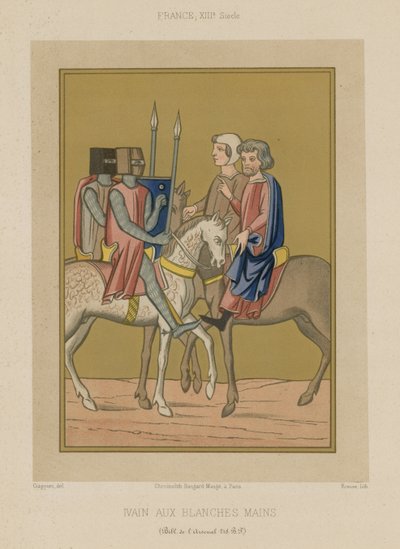 Yvain the White Hands by French School