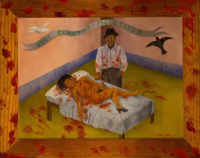 A Few Small Nips by Frida Kahlo