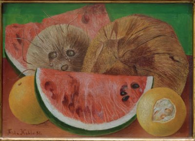 Glances or The Coconuts by Frida Kahlo