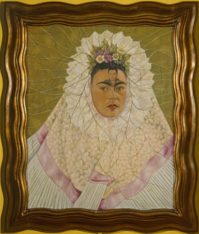 Self-Portrait as Tehuana or Diego in My Thoughts by Frida Kahlo