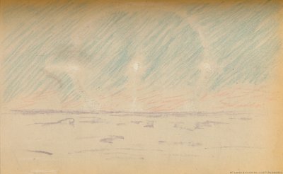 Moon-Ring with Mock Moons, and a suggestion of Horizontal Axes, 24th November 1893 by Fridtjof Nansen