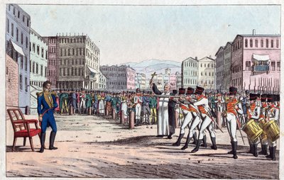 Execution of Joachim Murat by Firing Squad in Pizzo Calabro, October 13 by Friedrich Campe