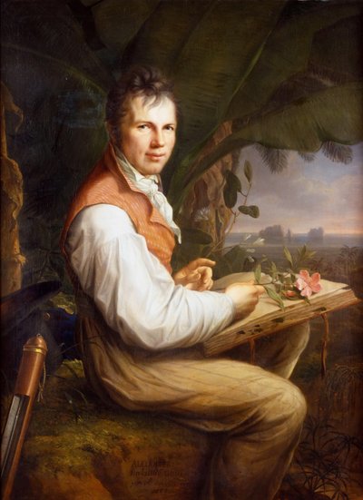 Portrait of Alexander von Humboldt 1769-1859, 1806 by Friedrich Georg Weitsch
