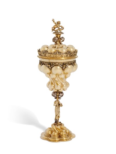 Cup and Cover, Nuremberg, Late 16th Century by Friedrich Hillebrandt