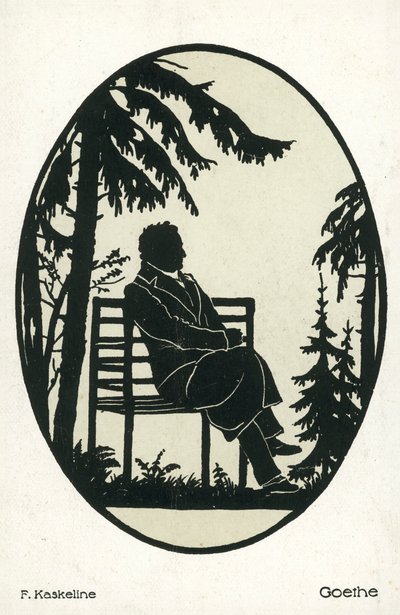Johann Wolfgang von Goethe, German Poet and Writer by Friedrich Kaskeline