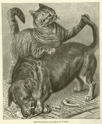 Jacob and Squattie by Friedrich Wilhelm Keyl