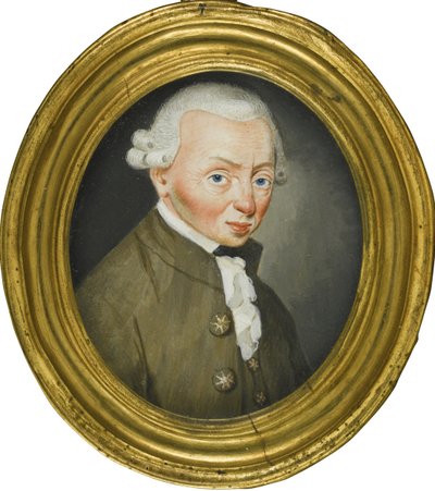 Portrait of Immanuel Kant 1724-1804 by Friedrich Wilhelm Springer