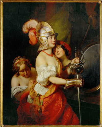 A Theatre-Dressing Room by Friedrich von Amerling