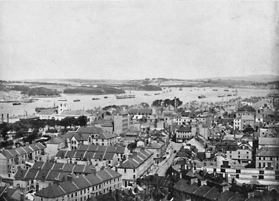 Devonport and the Hamoaze: From the Column, c1896 by Frith and Co