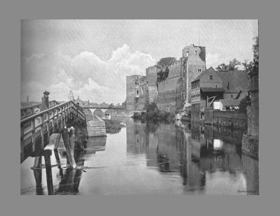 Newark Castle and Bridge by Frith and Co