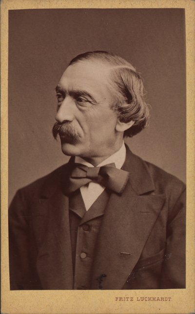 Portrait of the composer Carl Evers by Fritz Luckhardt