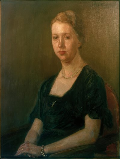 Portrait of Hertha Römer by Fritz Mackensen