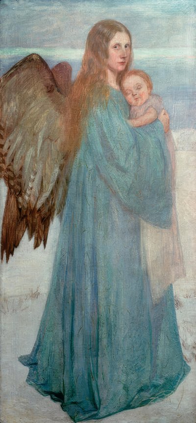 The Angel of Death by Fritz Mackensen