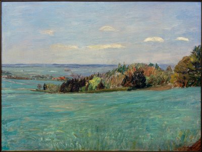 View from Weyerberg by Fritz Mackensen