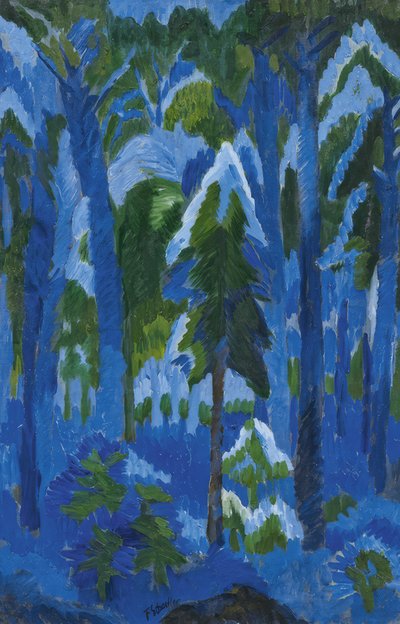 Forest Image III by Fritz Schaefler
