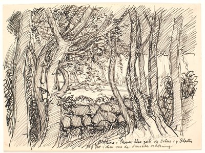 The Leaves in the Forest Turned Yellow and Brown... by Fritz Syberg