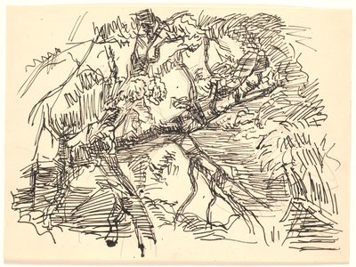 Branches Over Water by Fritz Syberg