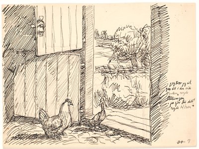 I Think I Will Go Out into the Wide World... by Fritz Syberg