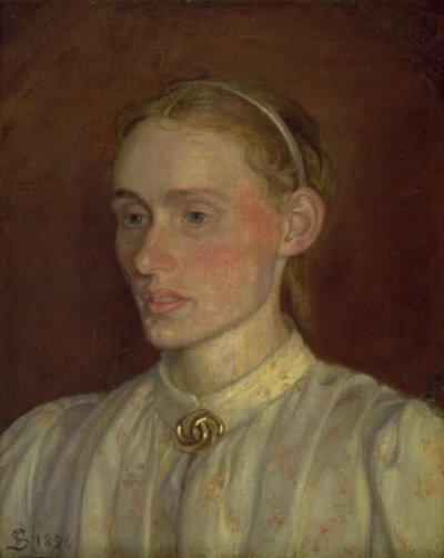 Portrait of Anna Syberg by Fritz Syberg