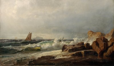 Pilot Boats by Fritz Thaulow