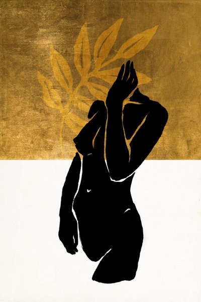 Golden Leaves Nude by Fun Qui