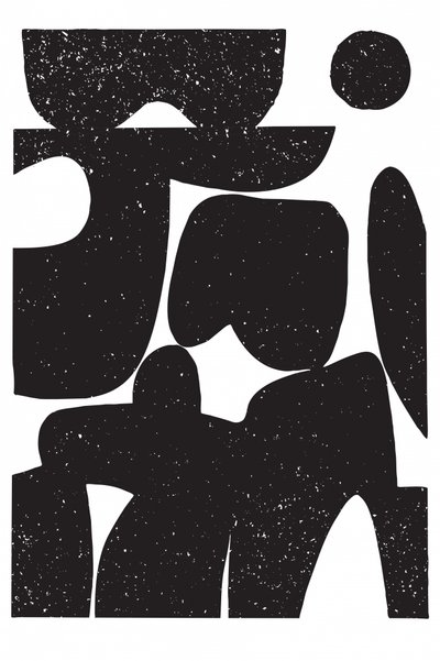 Modern Abstract Figures by Fun Qui