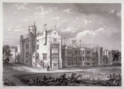View of Lambeth Palace, London by GF Bragg