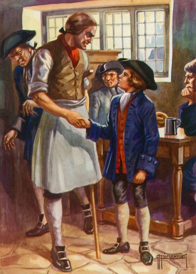 Illustration for Treasure Island by Robert Louis Stevenson by G.P. Micklewright